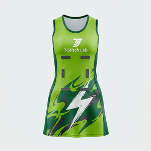 Uniforme de Netball Personalizado con Diseño y Logotipo para Mujer, Servicio OEM, Vestido de Netball sin Mangas de Alta Calidad, Colores Sólidos, Ligero - Product Image 5
