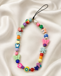 Porte-clés tendance en acrylique fait main, imperméables et colorés, avec motifs papillon, fleur et étoile, pour femmes, vente en gros - Product Image 6