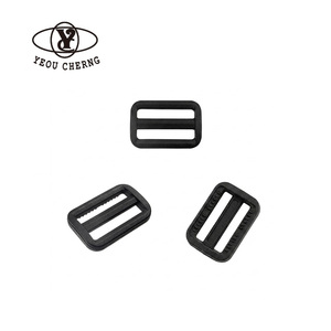 Correa Rectangular de Cuero PU Negro con Hebilla Deslizante para Bolsos, Mochilas y Cinturones - Product Image 1