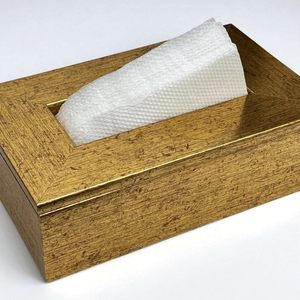 resin <b>Tissue</b> Box Holder with Cover Rectangle Facial <b>Tissue</b> <b>Paper</b> Box Holder Decorative Organizer for Home and Office Table Decor - Product Image 3