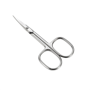Ciseaux de barbier professionnels en acier inoxydable courbé de haute qualité, personnalisables, vente chaude - Product Image 2