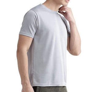 Camiseta de Manga Corta de Dos Piezas para Hombre, 100% Algodón, Corte Holgado, Transpirable, Tela de Lona, Informal, Personalizable OEM, Verano - Product Image 4