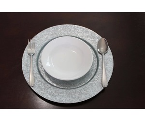 Plato de Acrílico de Lujo Reutilizable, Vajilla Decorativa para Bodas y Recepciones - Product Image 3