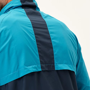<b>Mens</b> Performance Windbreaker <b>Jacket</b> Half Zip Lightweight Training <b>Running</b> Outdoor Wind Resistant Sports <b>Jacket</b> Custom Wholesale - Product Image 4