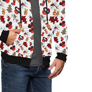 Sudaderas con Capucha de Sublimación de Algodón y Poliéster de Primera Calidad, Nuevas, de Alta Fabricación, para Hombre y Mujer, Económicas, OEM, Personalizadas, de Secado Rápido, Tela de 340g - Product Image 4