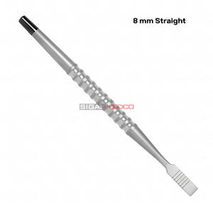 Cincel Óseo Dental Premium, Punta Recta o Curva, Instrumento Quirúrgico Autoclavable, Herramienta Reutilizable Oral Maxilofacial - Product Image 3