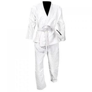 Kimono de judo de qualité export, 100 % coton, double tissage, durable, uniforme d'arts martiaux, vêtements d'entraînement avec logo personnalisé - Product Image 4