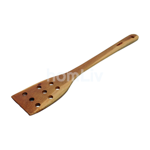Espátula de Madera de Teca Natural Deka, Sostenible, Segura para Alimentos, Sin Pintura ni Barniz, Halal, Personalizada para Cocina - Product Image 1