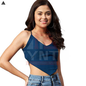 เสื้อครอปท็อปผู้หญิงสั่งทำโลโก้ได้ ผลิตจากโรงงานใหม่ ราคาดีที่สุด ดีไซน์ใหม่ทันสมัย - Product Image 6