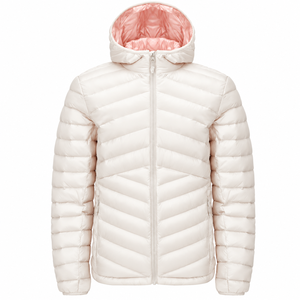 Premium Hooded Puffer <b>Jacket</b> <b>Women</b> Men Thick Quilted <b>Jacket</b> Winter Warm Full Zip Casual Outwear Polyester Lining OEM <b>Waterproof</b> - Product Image 1