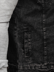 Blousons de course en denim de laine personnalisés de haute qualité pour hommes, coupe droite, écologiques et imperméables, en gros, à bas prix - Product Image 6