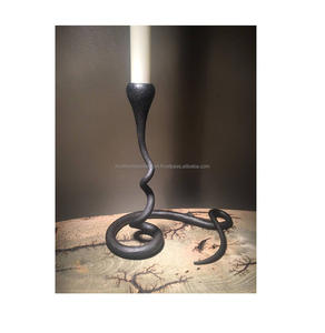 2023 nouveau luxe Design bougeoir grand Halloween noël religieux décor métal pilier bougeoir pour table - Product Image 6