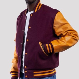 Versity Jackets Winter Classic College Inspired Wool <b>Blend</b> Knitted Horn Button Closure Casual Baseball Plus Size Sheep - Product Image 5