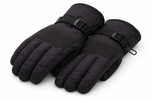 Gants de ski d'hiver isolés, imperméables, coupe-vent, protection thermique, sangle de poignet réglable pour une utilisation par temps froid en extérieur - Product Image 3
