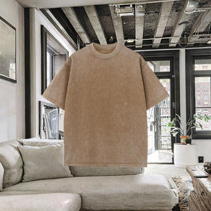 T-shirt en coton pour homme, coupe ajustée, tissu doux, respirant, confortable, coupe régulière, manches courtes, décontracté, à porter au quotidien, tee-shirt athlétique d'été - Product Image 3