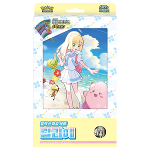 TCG Lillie Collection Box <b>Binder</b> <b>Cards</b> Scarlet Violet Korean Factory Sealed Special Pack Collectible Trading <b>Card</b> Paper - Product Image 1