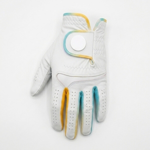 Gants de golf en gros avec logo personnalisé, protection antidérapante en cuir pour les sports de plein air, logo personnalisé, protection du poignet pour hommes et femmes, gants antidérapants - Product Image 1