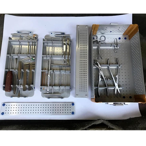 Large Fragment Orthopedic Instrument Set – <b>Locking</b> & Non-<b>Locking</b>, with Aluminum <b>Box</b> Surgical Kit - Product Image 1