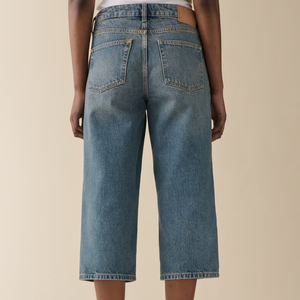 Women Sporty Casual Shorts Flexible Fabric Active Lifestyle Summer Apparel Bulk Production <b>Denim</b> <b>Material</b> With Custom Logo 2026 - Product Image 6