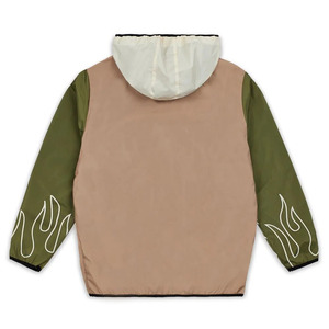 Veste coupe-vent pour homme en gros, imperméable, séchage rapide, polyester, à capuche, vêtements de sport d'extérieur, logo avant, usine OEM - Product Image 2