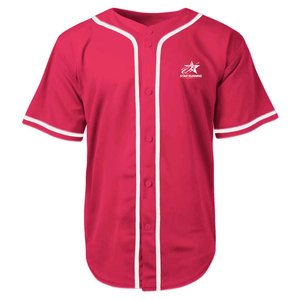 Maillot de baseball sur mesure en gros, 100% polyester, durable, léger, respirant, séchage rapide, imperméable, prix abordable - Product Image 1