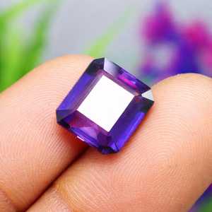 Piedra Preciosa de Tanzanita Púrpura, Corte Esmeralda Facetado, Piedra Suelta para Joyería, Gema de Calidad Premium en Quilates para Anillo o Colgante - Product Image 4