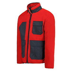 Nouvelle Arrivée Veste Polaire Homme Hiver en Toile Col Montant Imperméable Respirante Élégante pour l'Extérieur avec Logo Frontal Service OEM - Product Image 2