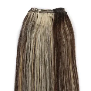 ผมแท้ 100% เรมี่ เวฟท์ ตรง สีบลอนด์ไฮไลท์  เนื้อผมเป็นลอนธรรมชาติ  สามารถปรับแต่งได้ - Product Image 4