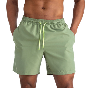 Wholesale Men Quick Dry Gym Shorts Breathable Training Fitness Bottoms Custom Logo OEM - Product Image 4