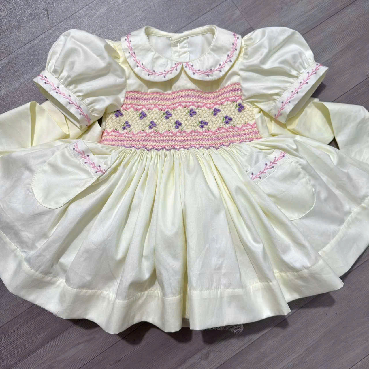 infant cream dress Mabel in Cream- Infant/Girls (18M-5) / 4 and to last Baby Cream And Sugar Baby
