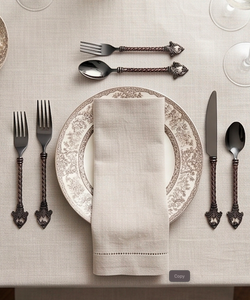 Luxury <b>Black</b> Stainless Steel Flatware <b>Set</b> Elegant <b>Cutlery</b> Stylish Fork Spoon Knife For Dining Kitchen Tabletop Accessories - Product Image 2