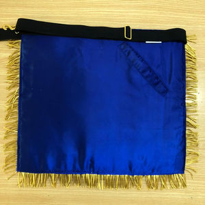 Regalia Masónica: Delantal Masónico de Maestro Masón de Alta Calidad Hecho a Mano, Bordado con Cuentas, Precio de Fábrica para Regalia Masónica - Product Image 5