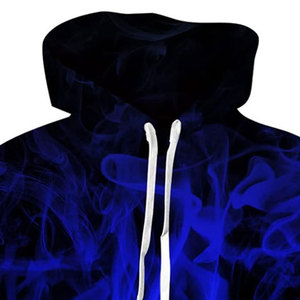 Sweat à capuche imprimé en molleton épais pour homme, personnalisable avec logo, pull respirant pour adulte, idéal pour l'entraînement hivernal - Product Image 6
