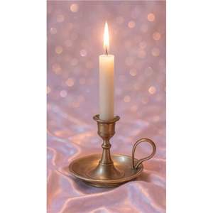 Vente en gros de base de bougie conique élégante en porcelaine, inspirée du style Chamberstick, avec poignée, pour la décoration de table de mariage, l'ambiance des restaurants - Product Image 4