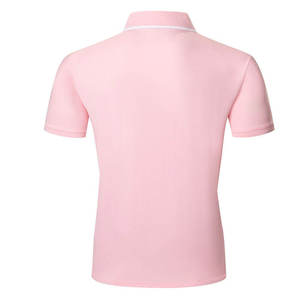 Chemise Homme en Jersey 100% Coton de Haute Qualité, Tricotée Unie, Broderie, Séchage Rapide, Manches Courtes, Boutons, Logo Personnalisé sur le Devant, 200g - Product Image 2