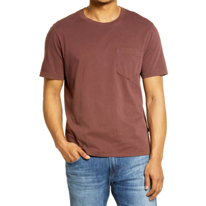 T-shirt homme en coton pur de qualité supérieure, style streetwear, design simple et décontracté, coupe ample, manches courtes, col rond, pour l'été. - Product Image 3