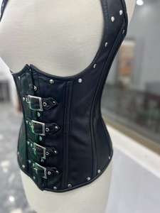 Corsés para Mujer, Sexy, Moldeadores, Modernos, de Cuero, para Tallas Grandes, Transpirables - Product Image 3