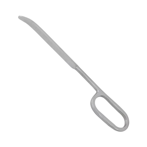 Palanca ósea de acero inoxidable reutilizable de primera calidad para reducción de fracturas ortopédicas y elevación ósea con punta curva dentada - Product Image 4