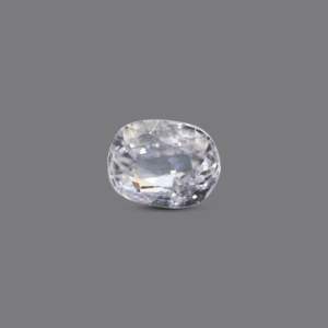 Oval Cut 4.25 Carat Paraiba White Zircon Loose Gemstone for Fine Jewelry - Product Image 1