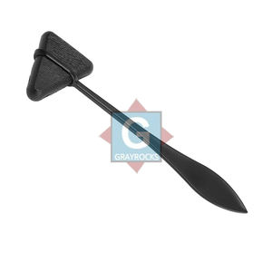 Martillo de Reflejos Taylor Neuro Hammer de Acero Inoxidable Negro, Martillos de Percusión para Médicos y Herramientas Quirúrgicas - Product Image 6