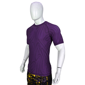 Camiseta Deportiva de Manga Corta para Adultos, Sublimada, de Poliéster y Spandex, para Gimnasio, MMA, Judo, Jiu Jitsu, Venta al Por Mayor - Product Image 1