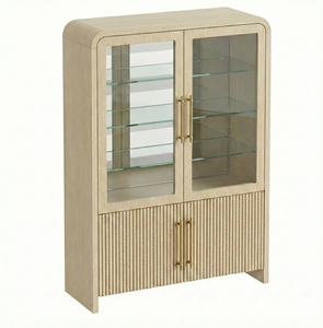 Display Cabinet Solid Wood Modern Coffee <b>Table</b> for Living Room Recliner Sofa Set Furniture Living Room Home Furniture Wholesale - Product Image 2