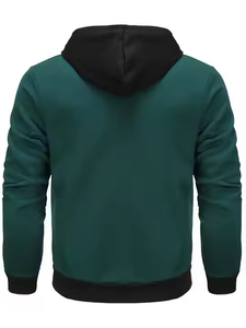 Men's Clothing Hoodies 100% Cotton <b>Fleece</b> Hoodie Streetwear <b>Thick</b> <b>Fleece</b> Hoodie Long Sleeve Plain Blank Custom Men Hoodies - Product Image 2