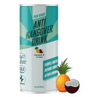 Boisson fonctionnelle énergisante anti-gueule de bois pour adultes, marque privée OEM, liquide oral, vitamine B, métabolisme de l'alcool, femmes enceintes