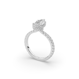 แหวนเพชรทรงมาร์คีส์ 2.13 กะรัต เพชรสร้างในห้องปฏิบัติการ ทองคำแท้ 14KT 10KT ตัดแบบแฟนซี น้ำหนักเบา ดีไซน์หรูหรา แหวนหมั้น คุณภาพสูง - Product Image 5