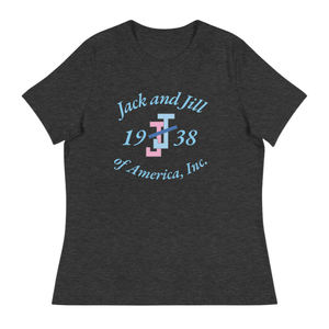 T-shirt décontracté pour femme, bleu, lettres graphiques, col rond, coton doux, manches courtes, vêtements décontractés à la mode - Product Image 1
