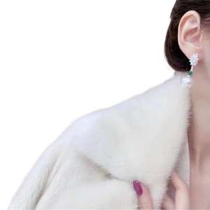 Exquisitos Pendientes de Perlas de Lujo 925, Perlas Naturales Blancas Australianas de 11-12 mm, Casi Impecables, Versátiles, para Uso Diario - Product Image 5