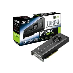 ASUS 99% Baru GTX 1080ti 11GB Kartu Grafis Komputer Gtx1080 Ti Nvidia Rtx 3060 GPU 1060 1070 1050 6Gb Gaming Msi Gtx 1080 Ti 11G