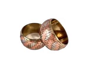 Anneau de serviette en métal de luxe pour la décoration de table de banquet et la présentation d'événements gastronomiques - Product Image 2