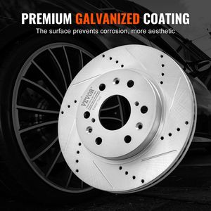 Kit de Frenos Delanteros y Traseros Perforados para Chevy Silverado GMC Sierra 1500 2014-2018, Frenos para Suburban Tahoe Yukon XL Escalade 2015-2020 - Product Image 5